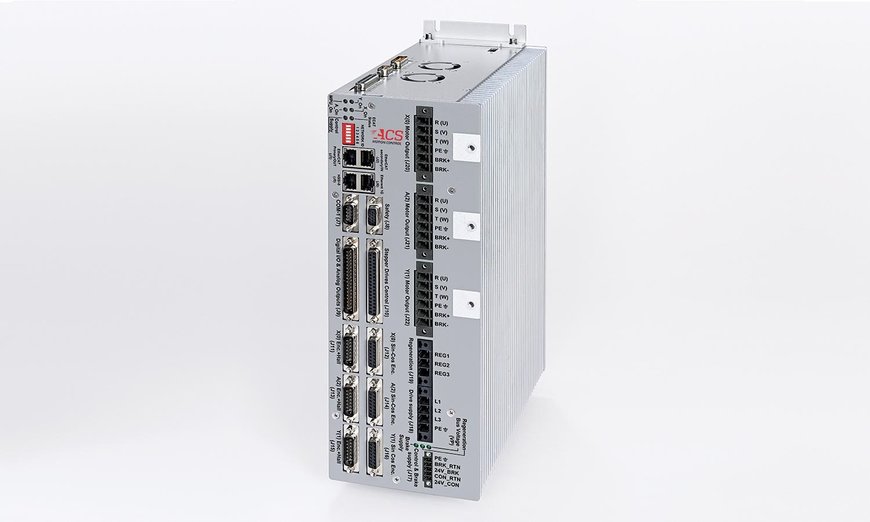 ACS Motion Control Releases SPiiPlusCMxa EtherCAT® Motion Controller to Maximize Motion System Accuracy